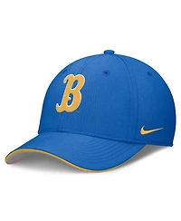 Nike Men's Blue Ucla Bruins 2025 Dugout Coaches Rise Swoosh Performance Flex Hat