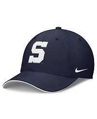 Nike Men's Navy Penn State Nittany Lions 2025 Dugout Coaches Rise Swoosh Performance Flex Hat