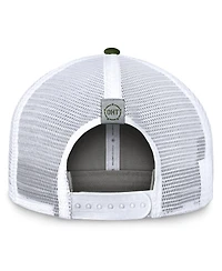 Top of the World Men's Gray/Green Maryland Terrapins Oht Military Appreciation Badge Trucker Adjustable Hat