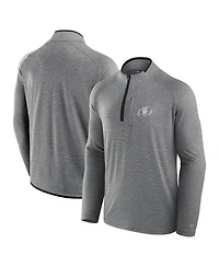 Fanatics Men's Black Colorado Buffaloes Mock Neck Half-Zip Pullover Jacket