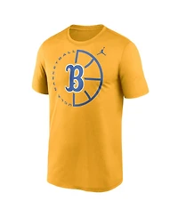 Jordan Men's Gold Ucla Bruins Legend Basketball Icon Performance T-Shirt