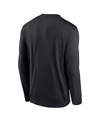 Nike Men's Black Iowa Hawkeyes Prime TimePrimary Legend Long Sleeve T-Shirt