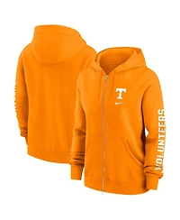 Nike Women's Tennessee Orange Volunteers Oversize Lockup Phoenix Full-Zip Hoodie Jacket