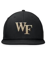 Top of the World Men's Black Wake Forest Demon Deacons Fundamental Snapback Hat