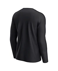 Fanatics Men's Black South Carolina Gamecocks Weekend Favorite Raglan Long Sleeve T-Shirt