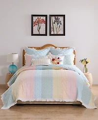 Greenland Home Fashions Ruffled Shabby Chic -Pc. Quilt Set