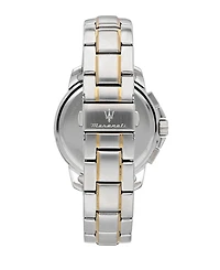 Maserati Men's Chronograph Two-Tone Metal Band Watch, 44mm