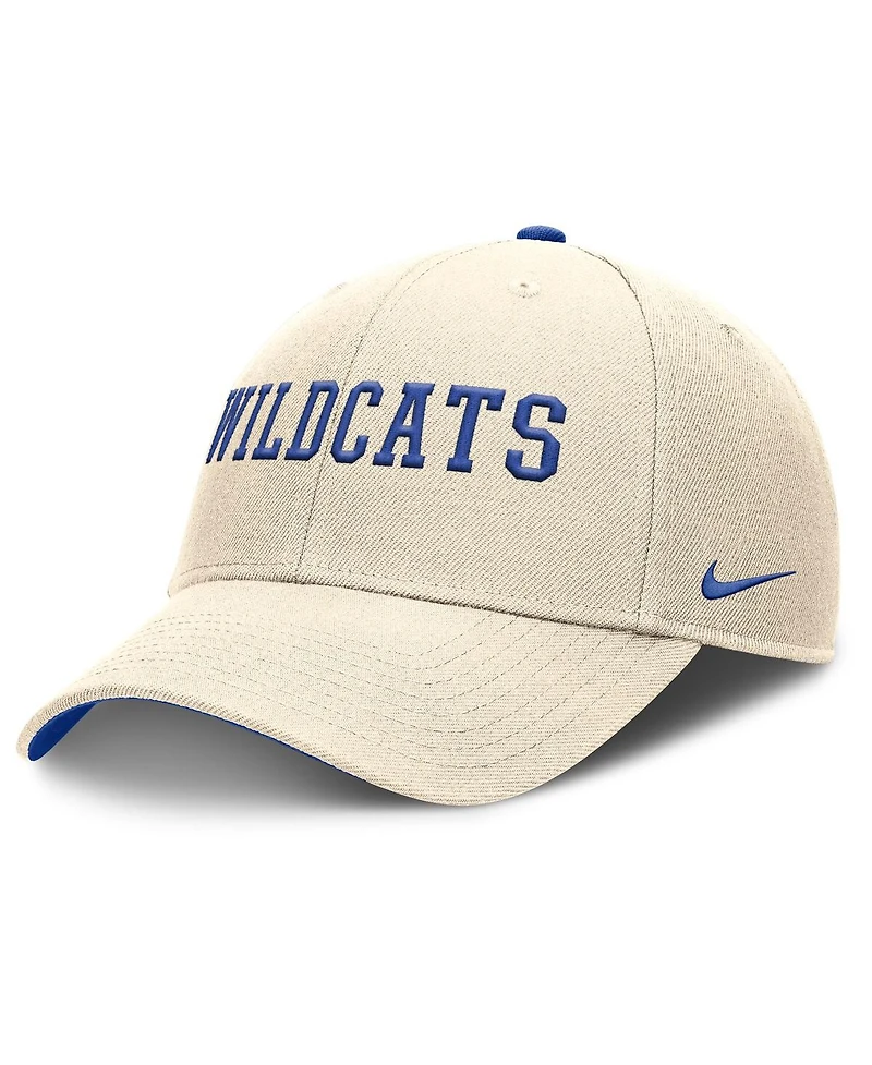 Nike Men's Natural Kentucky Wildcats Primetime Rise Adjustable Hat