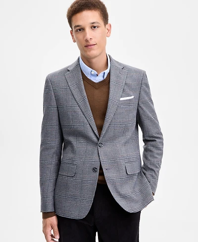 Tommy Hilfiger Men's Modern-Fit Check Sport Coat