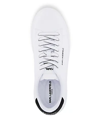 Karl Lagerfeld Paris Men's Logo Plain Toe Sneakers