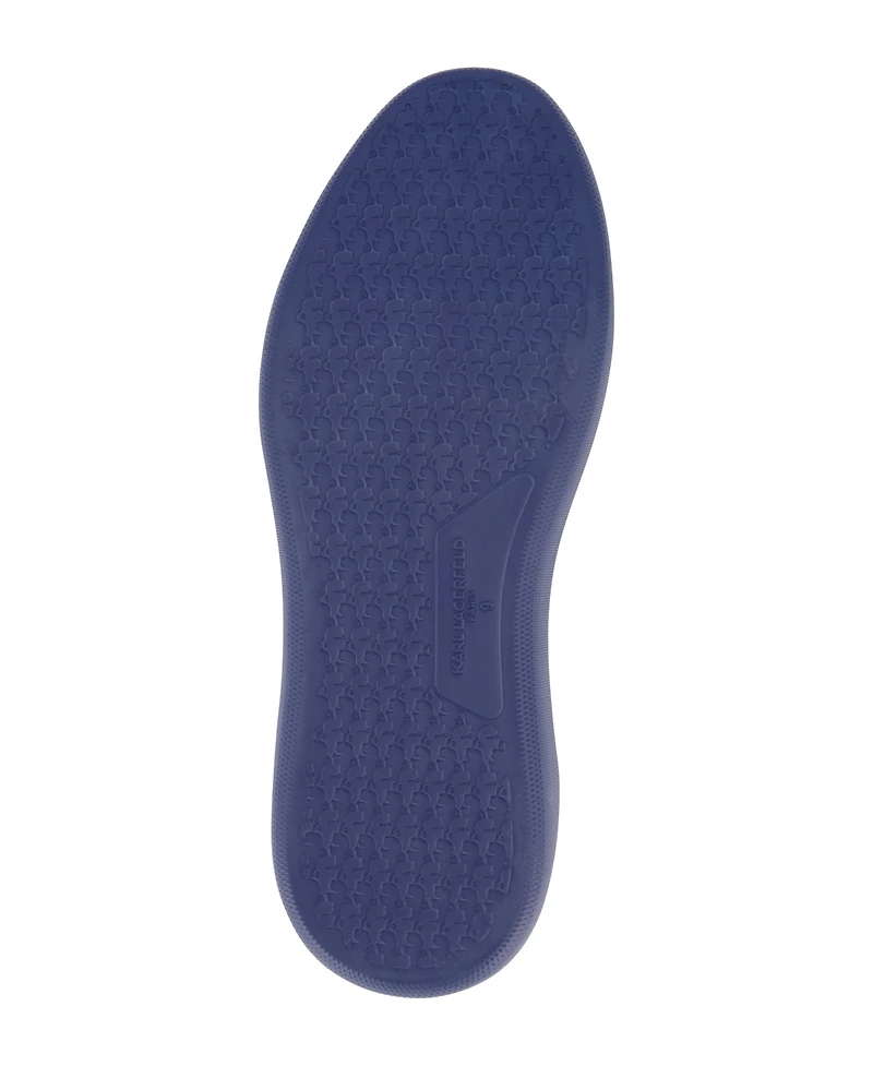 Karl Lagerfeld Paris Men's Embroidered Signature Logo Sneakers