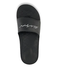 Karl Lagerfeld Paris Men's Signature Logo Pool Slide