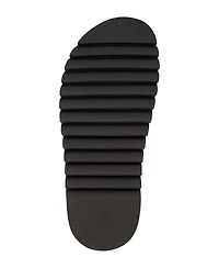 Karl Lagerfeld Paris Men's Tumbled Leather Fisherman Sandal