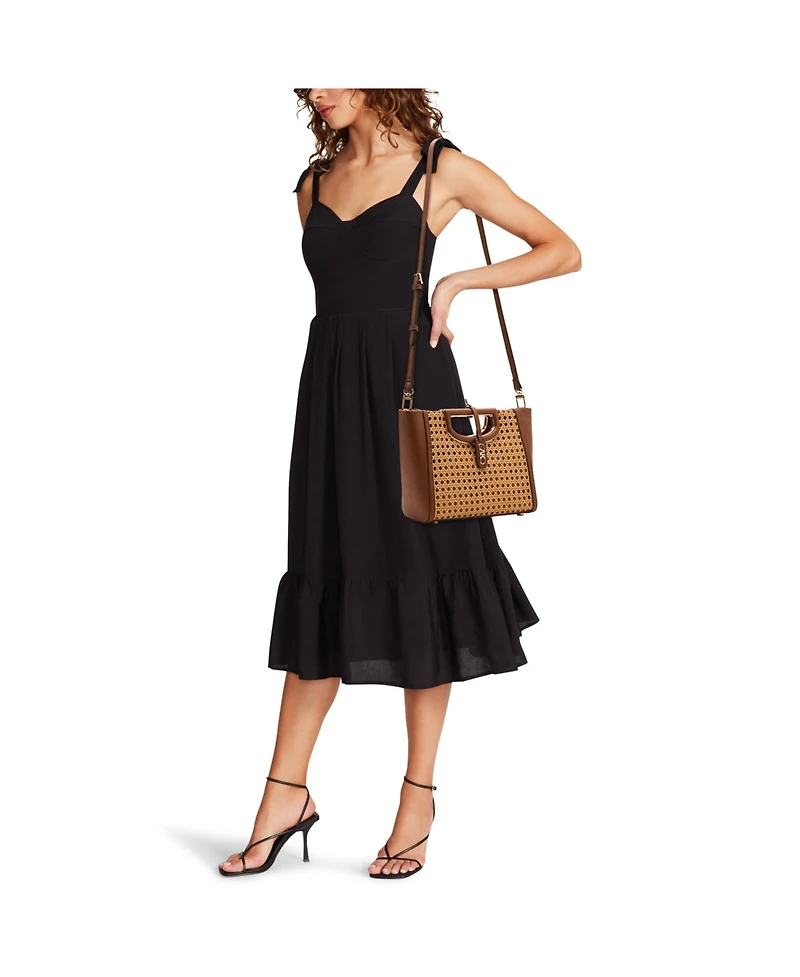 Anne Klein Caning Small Satchel Bag