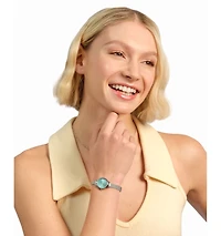 Olivia Burton Women's Mini Classic Silver Tone Stainless Steel Mesh Bracelet Watch, 23mm
