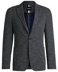 Boss by Hugo Boss Men's Micro-Patterned Slim-Fit Blazer