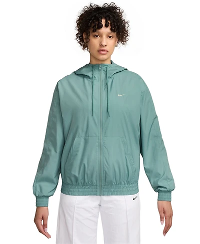 Nike Women's Sportswear Classic Zip-Front Hooded Jacket