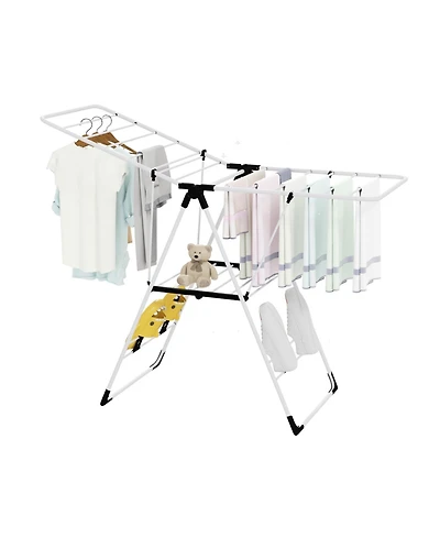 Portable Laundry Clothes Storage Drying Rack