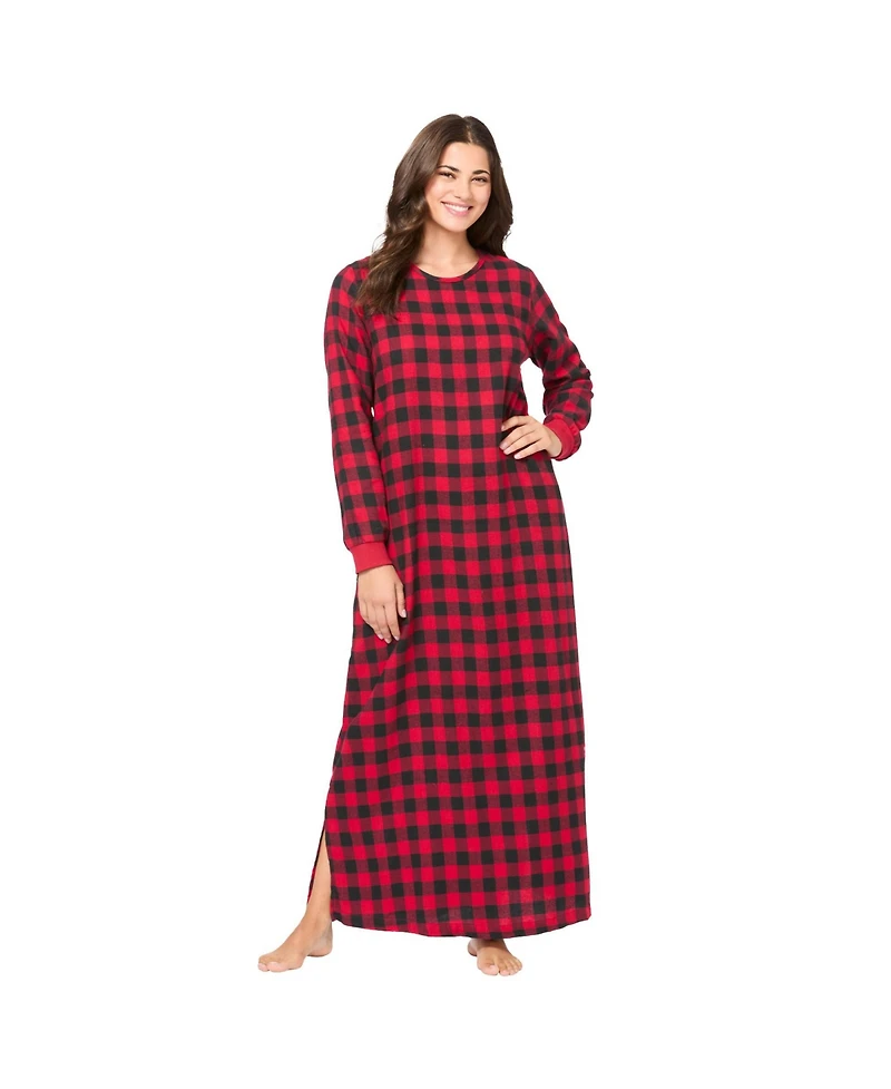 Dreams & Co. Women's Cotton Flannel Lounger