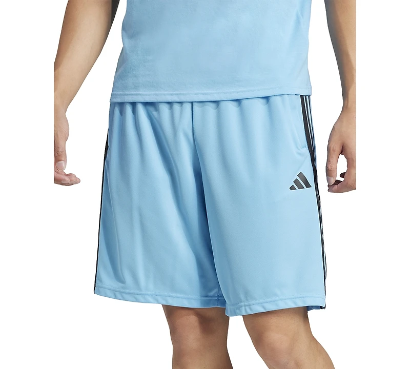 adidas Men's Train Essentials Classic-Fit Aeroready 3-Stripes 10" Training Shorts