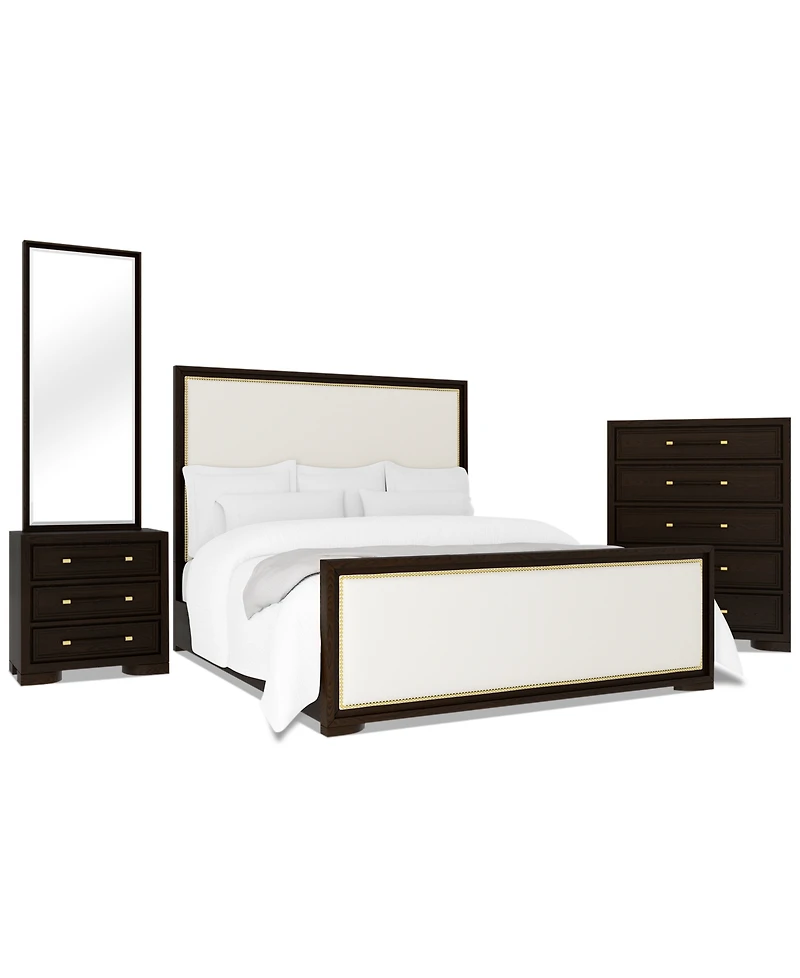 Mazen 3-Pc. King Set (Bed, Chest & Nightstand)