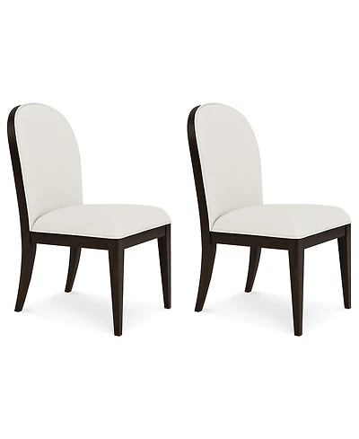 Mazen 2-Pc. Curved Side Chair Set