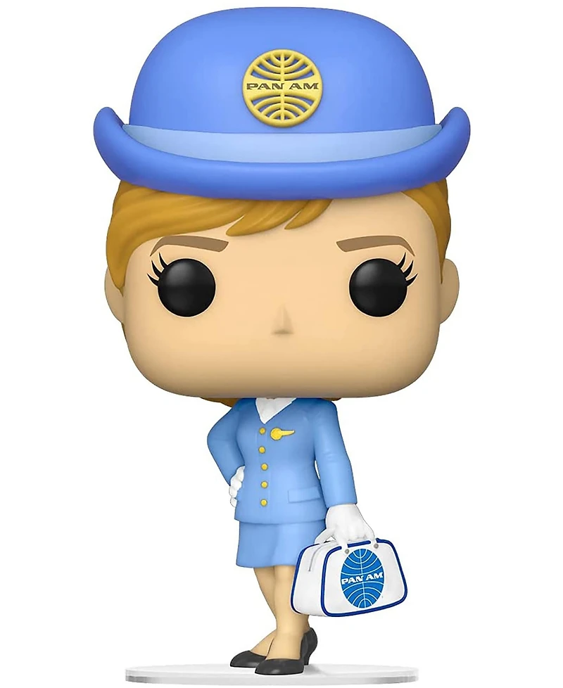 Pan Am Funko Pop Ad Icons Vinyl Figure | Stewardess with White Bag