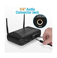 Pyle Premier Series Professional 2-Channel Uhf Wireless Handheld Microphone System with Selectable Frequency