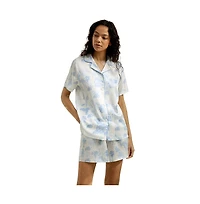 Lilysilk Women's La Terra Short Silk Pajama Set