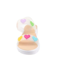 Bebe Little Girls Trendy and Comfortable with Charms Sandals
