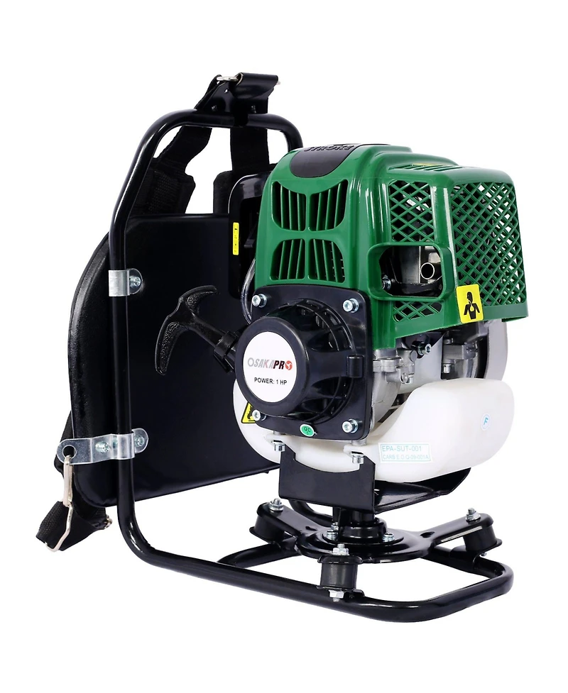 Backpack 4 in 1 Multi-Functional Trimming Tool, 31CC 4-stroke Garden Tool System with Gas Pole Saw, Hedge Trimmer, Grass Trimmer, and Brush Cutter Epa