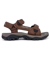 Nautica Men's Bulty Round Toe Strappy Sandals