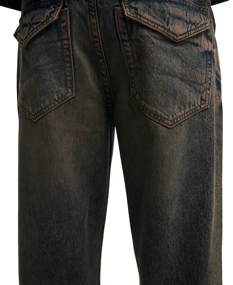 Cotton On Men's Baggy Bootcut Jeans