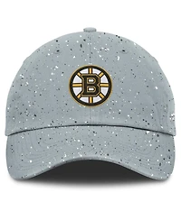 Fanatics Women's Gray Boston Bruins Heritage Snow Day Speckle Adjustable Hat