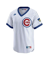 Nike Men's Ryne Sandberg White Chicago Cubs Throwback Cooperstown Collection Limited Jersey