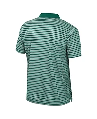 Colosseum Men's Green Michigan State Spartans Striped Polo Shirt