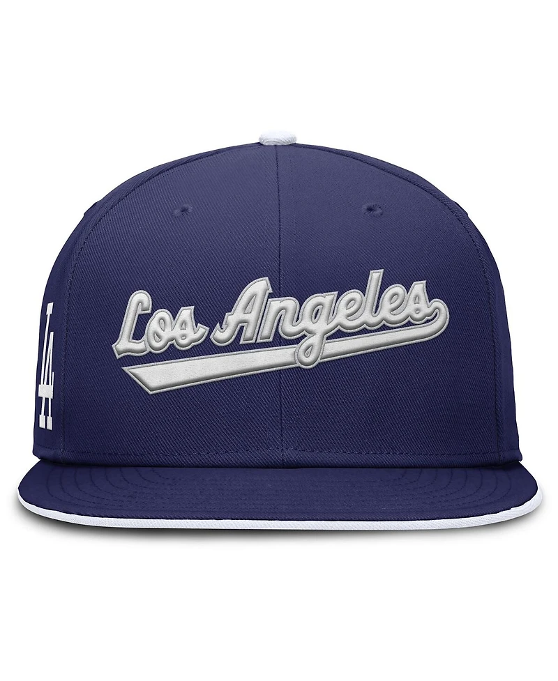 Nike Men's Royal Los Angeles Dodgers True Performance Fitted Hat