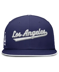 Nike Men's Royal Los Angeles Dodgers True Performance Fitted Hat