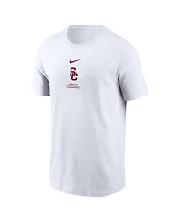 Nike Men's White Usc Trojans On-Court Basketball T-Shirt