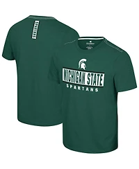 Colosseum Men's Green Michigan State Spartans No Problemo T-Shirt