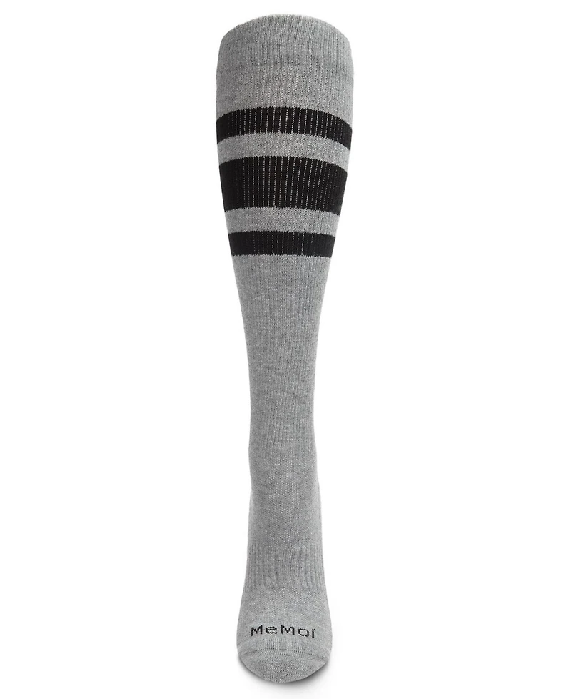 MeMoi Women's Unisex Knee High 15-20mmHg Graduated Compression Socks WFC1520-1101