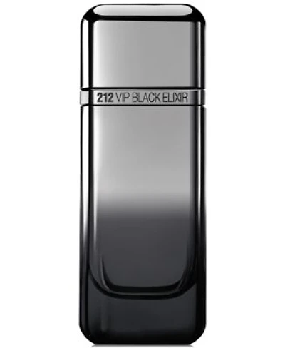 Carolina Herrera Mens 212 Vip Black Elixir Eau De Parfum Fragrance Collection