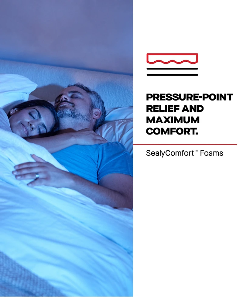 Sealy Posturepedic Kersall 15" Soft Euro Pillowtop Mattress