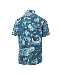 Reyn Spooner Men's Kelly Green Philadelphia Eagles Scenic Button-Down Shirt