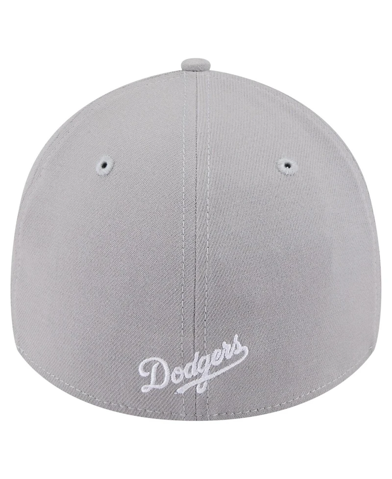 New Era Men's Gray Los Angeles Dodgers 2024 World Series Champions 39THIRTY Flex Hat