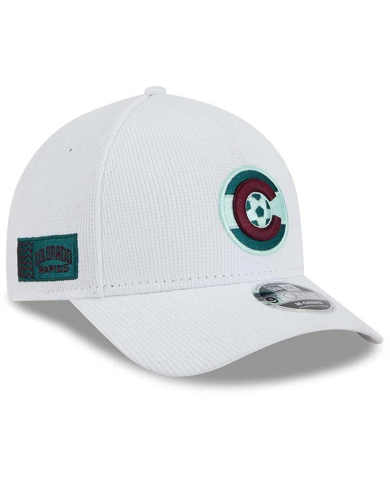 New Era Men's White Colorado Rapids 2025 Jersey Hook 9FORTY M-Crown Adjustable Hat