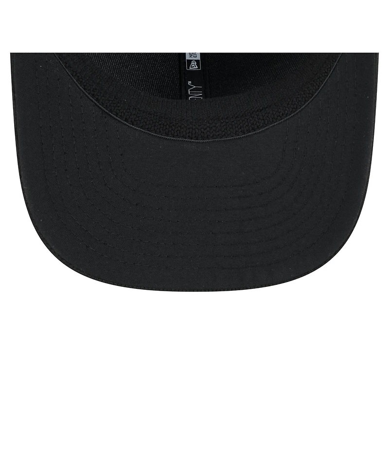 New Era Men's Black Columbus Crew 2025 Jersey Hook 9SEVENTY Stretch-Snap Hat