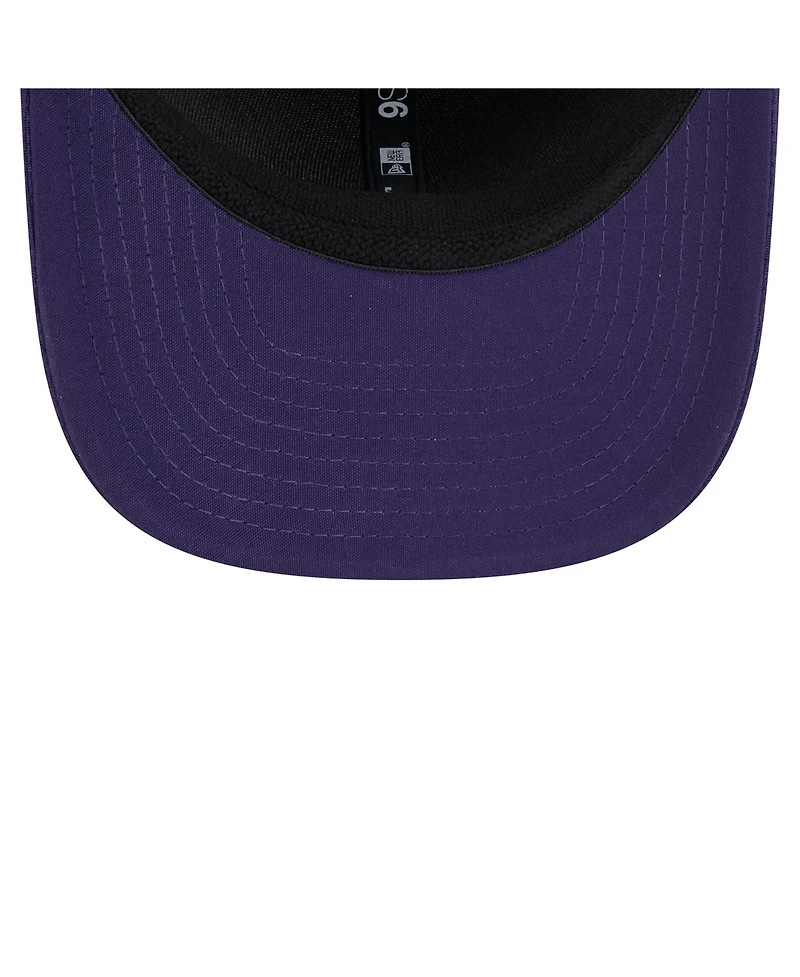New Era Men's Purple La Galaxy 2025 Jersey Hook 9SEVENTY Stretch-Snap Hat