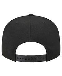 New Era Men's Black Boston Celtics Logo 18x Champs 9FIFTY Snapback Hat