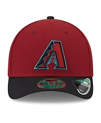 New Era Men's Red Arizona Diamondbacks Player Replica 9FORTY Adjustable Hat
